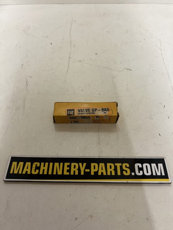 CAT VALVE GP-BAS 293-0653 / 2930653